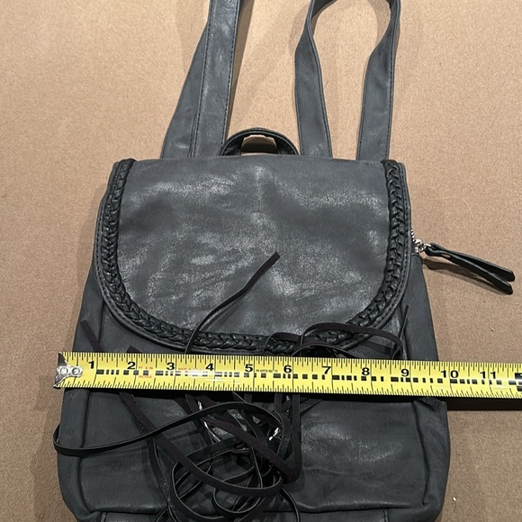 Black Backpack purse - Picture 2 of 5